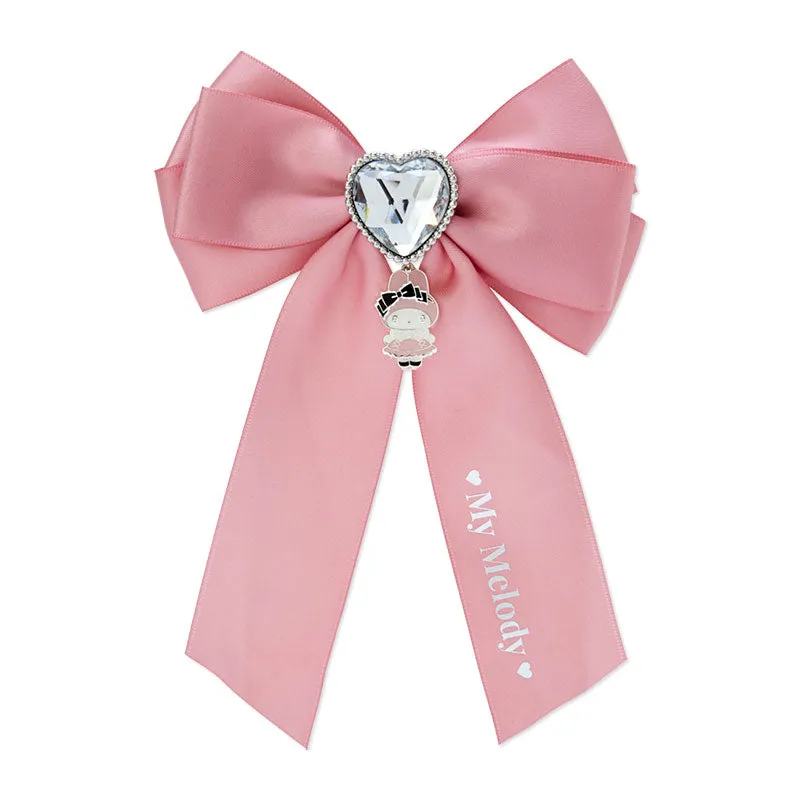 Sanrio My Melody "Melokuro" ribbon hair clip