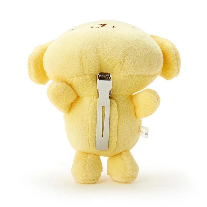 Sanrio Pompompurin plushie hair clip