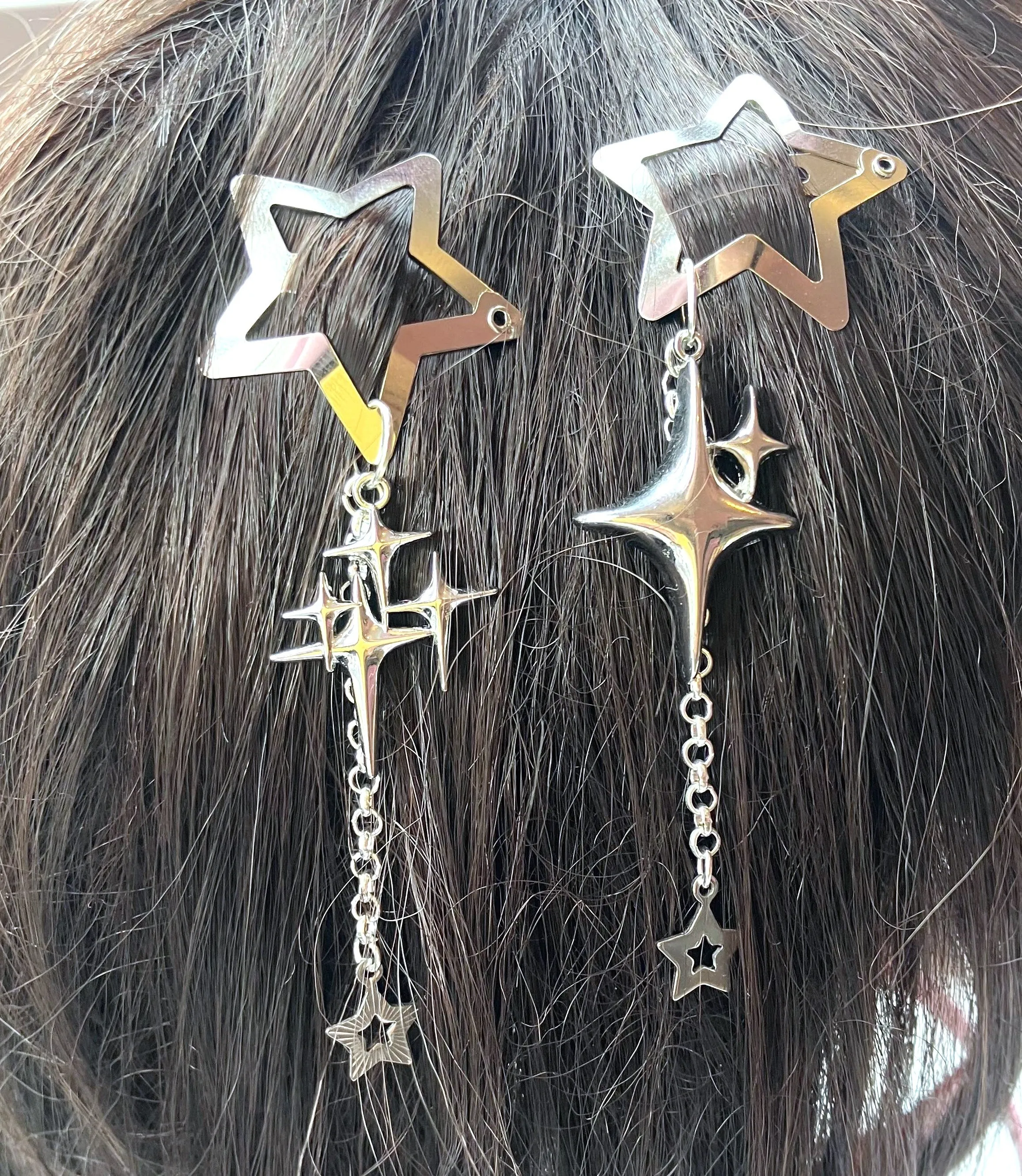 Shooting Star Hair Clips