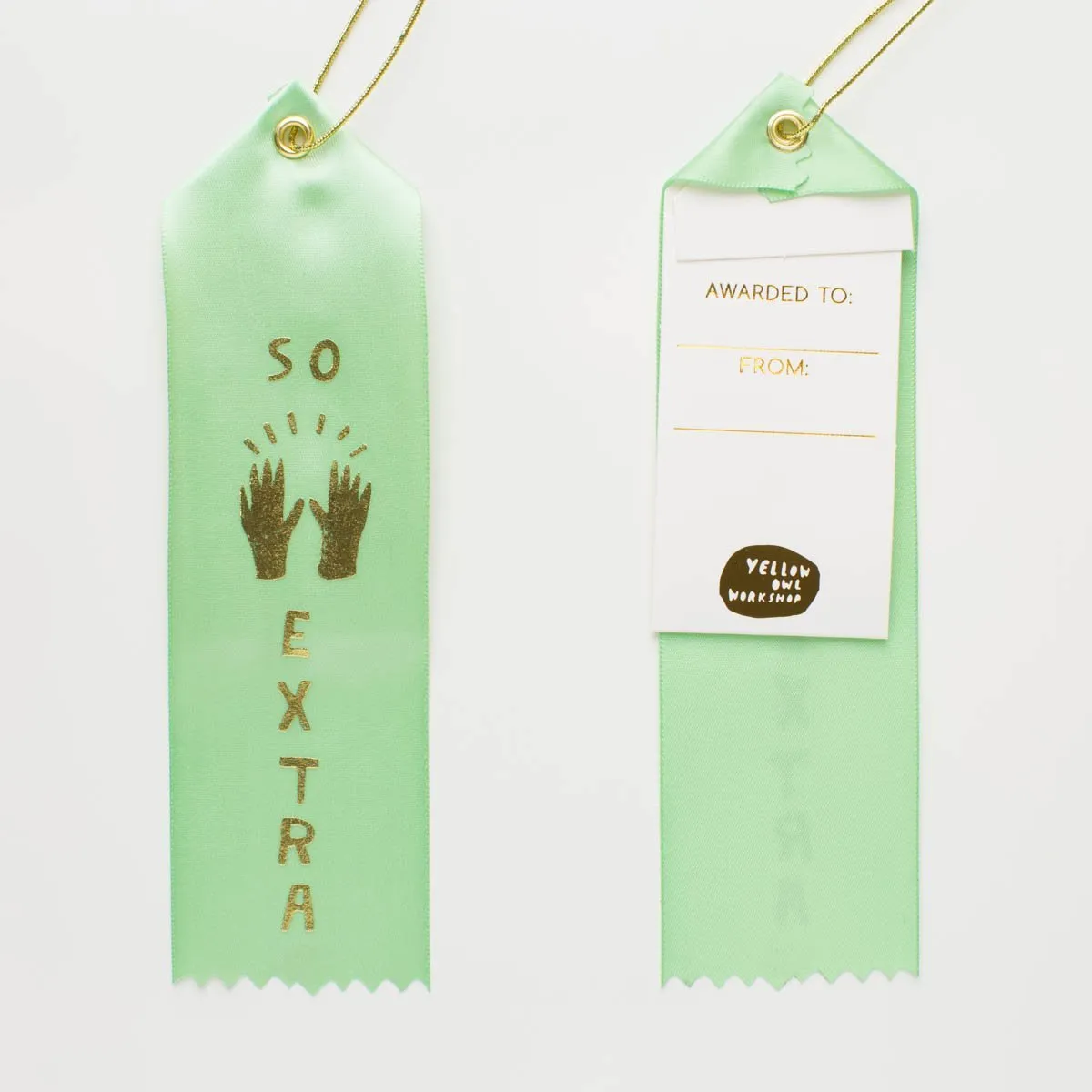 So Extra - Award Ribbon Card