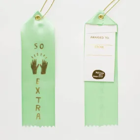 So Extra - Award Ribbon Card