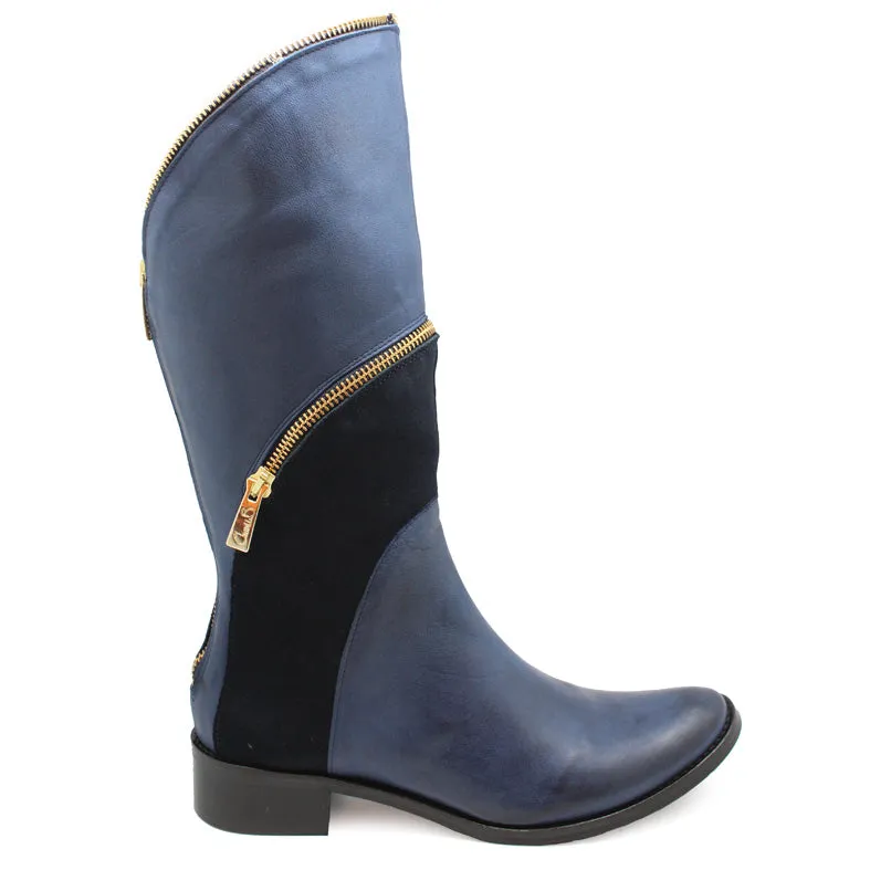 St Chappelle - Navy boot- Last pair 37