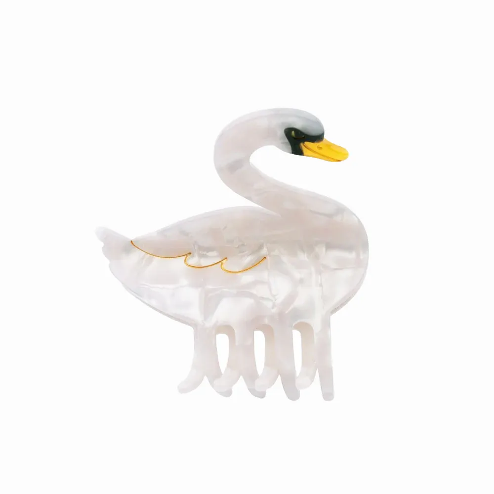 Swan Hair Clip