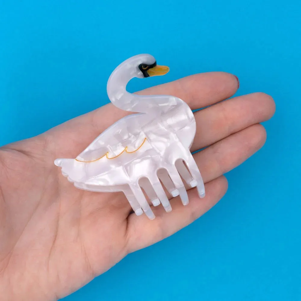 Swan Hair Clip