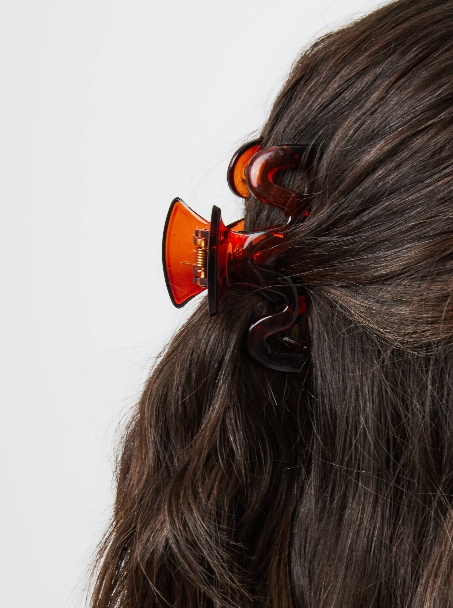 Swirl Hair Clip In Tortoiseshell