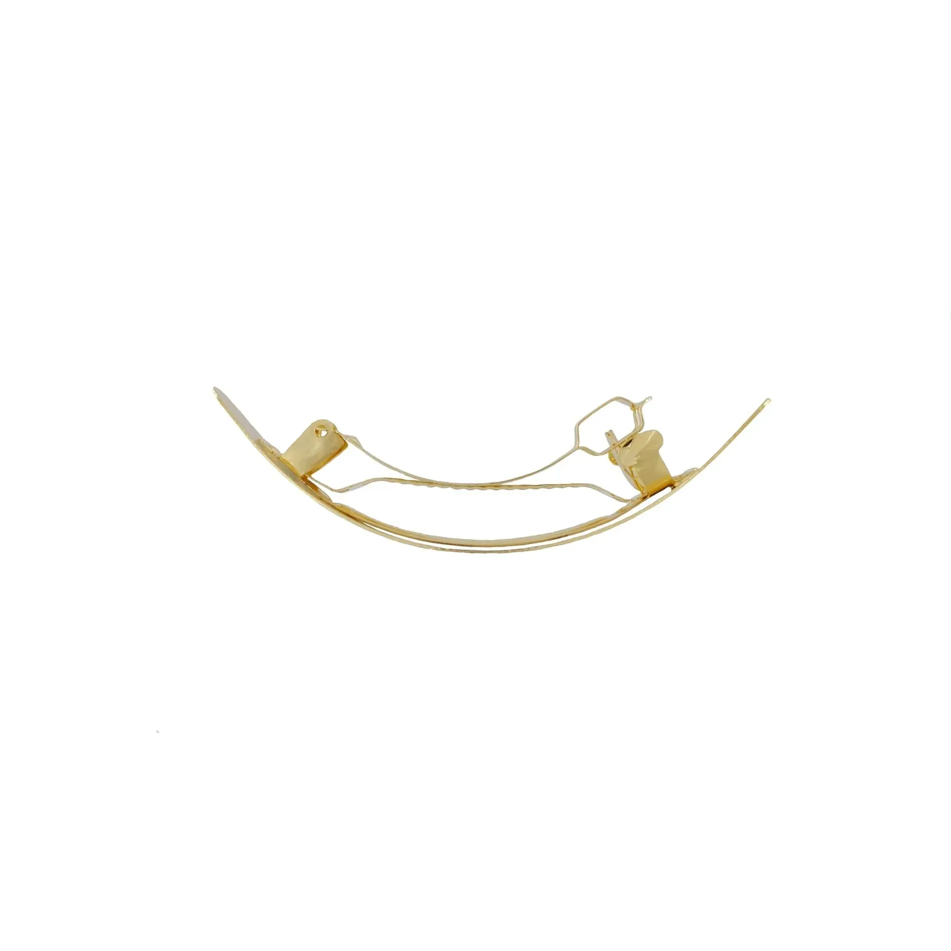 Theia Hair Clip Gold Plating, 2 On Card