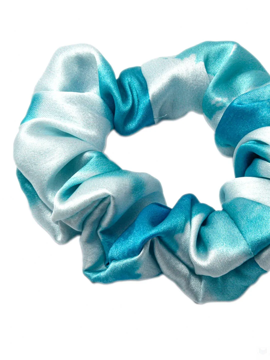 Tie & Dye Scrunchies Blue