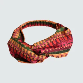 Varanasi Print Twist Knot Headband