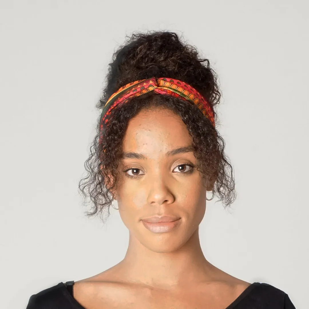 Varanasi Print Twist Knot Headband