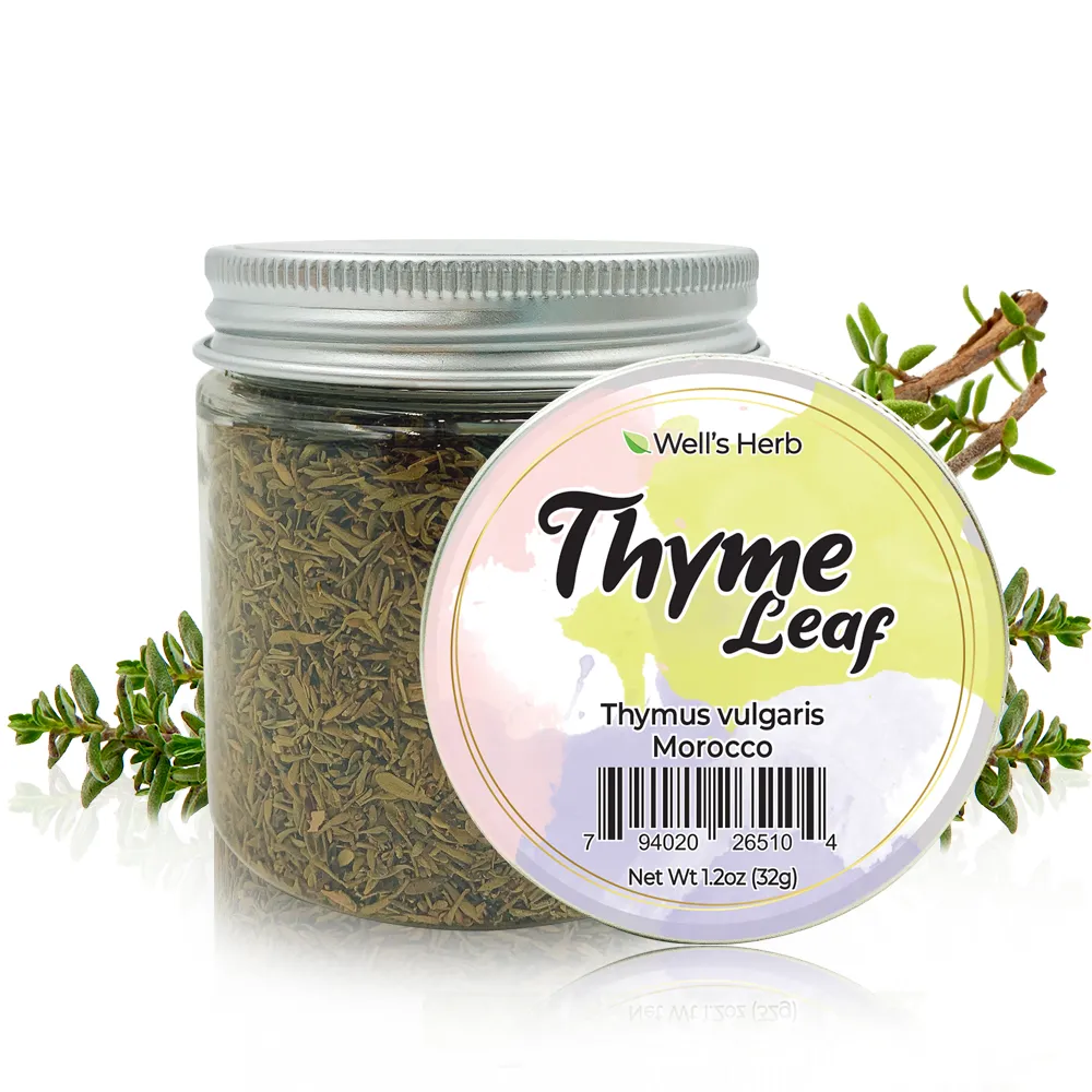 Well's Herb Dried Thyme Leaf | 1.2 oz.