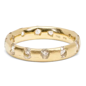 White Celeste Ring - Size 6.5 - 8581