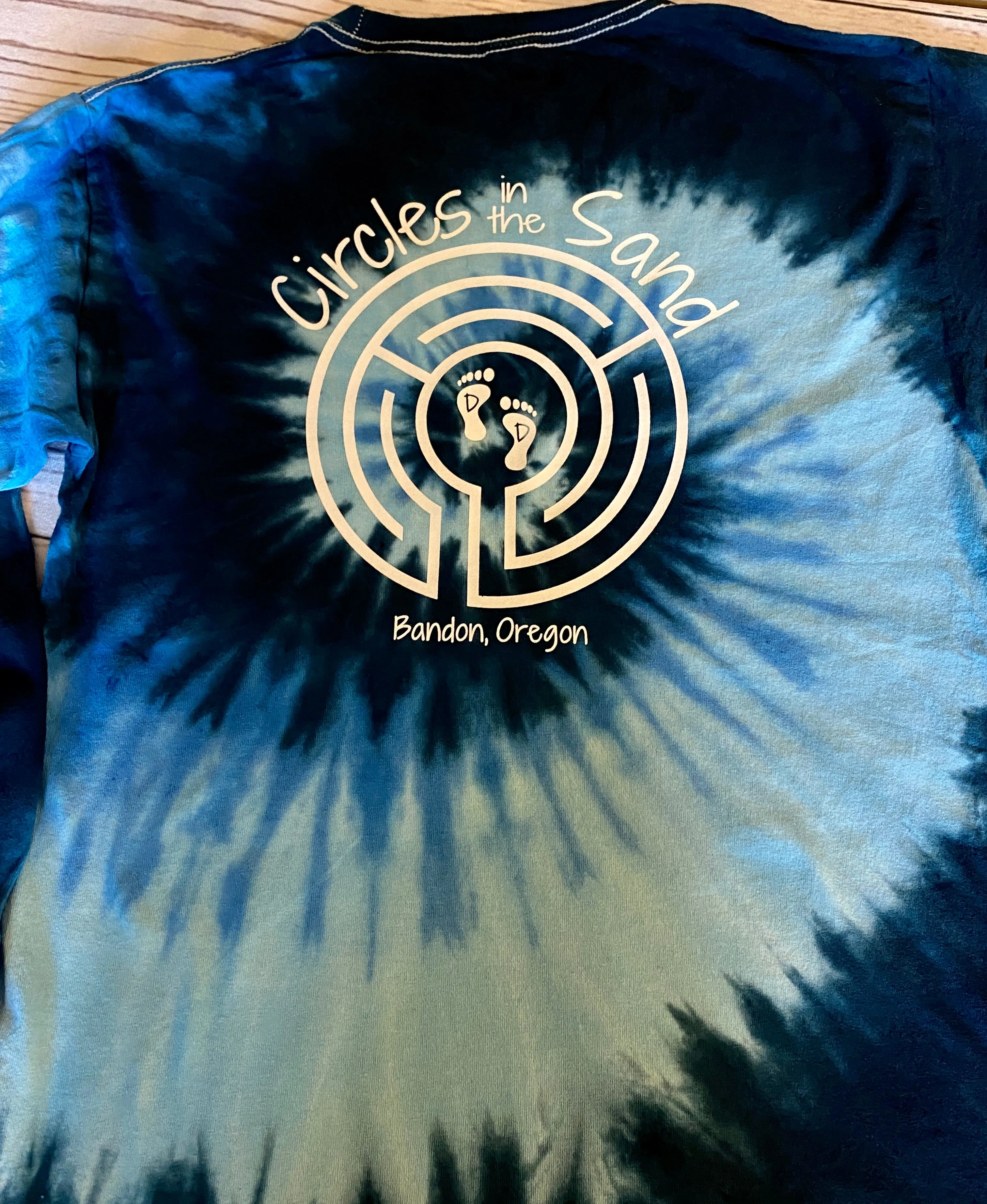 Youth Tie-dyed Long-sleeved T-shirt